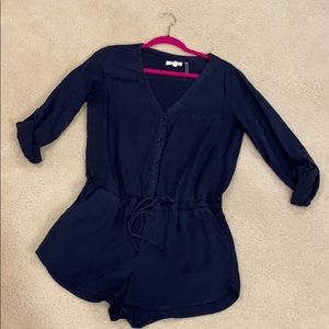 Navy romper